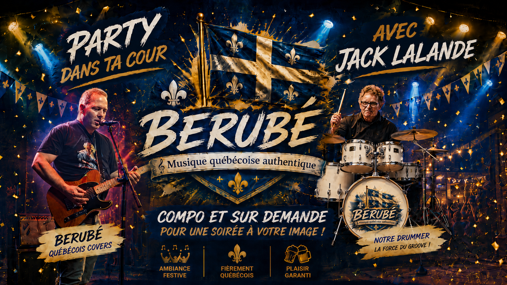 Besoin d'un party avec Bérubé